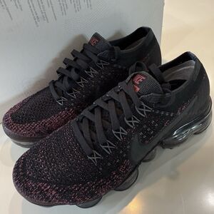 Nike Air Vapormax Flyknit Vintage Wine Black Anthracite Women Size 5 849557-007